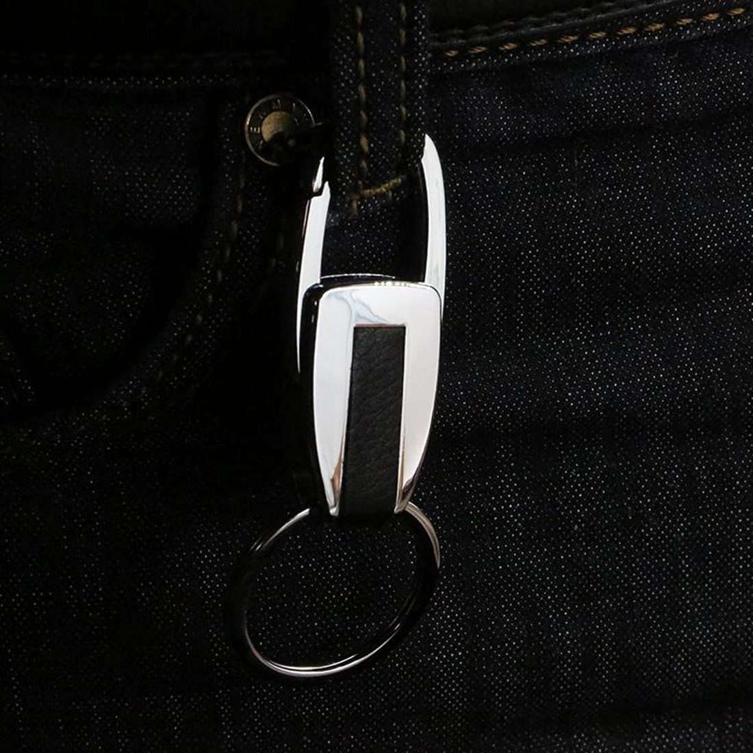 Double Ring Metal Key Chain Metal Car Key Ring Multi-functional Tool Key Holder Key Chains Rings H