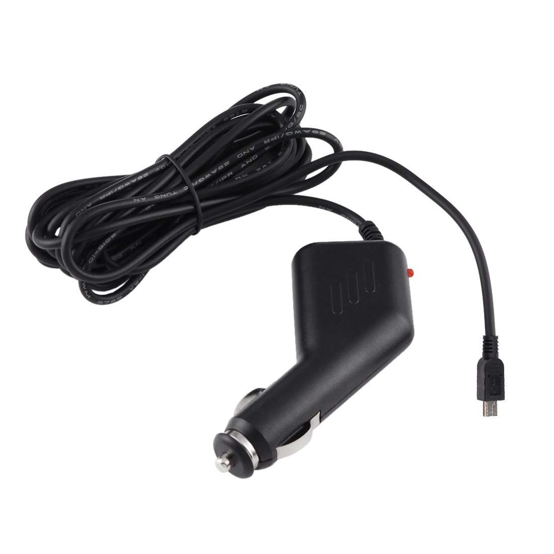 Universal Mini USB Charger Adapter For Car DVR Camera GPS Navigation Input 10V - 48V Ouput 5V 1.5A