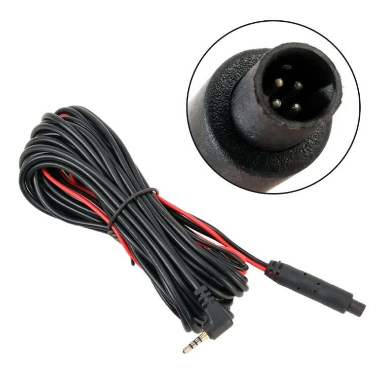 5.5m Universal Car 4P Reversing Camera Extension Cord Rearview Mirror Vehicle Traveling Data Recor