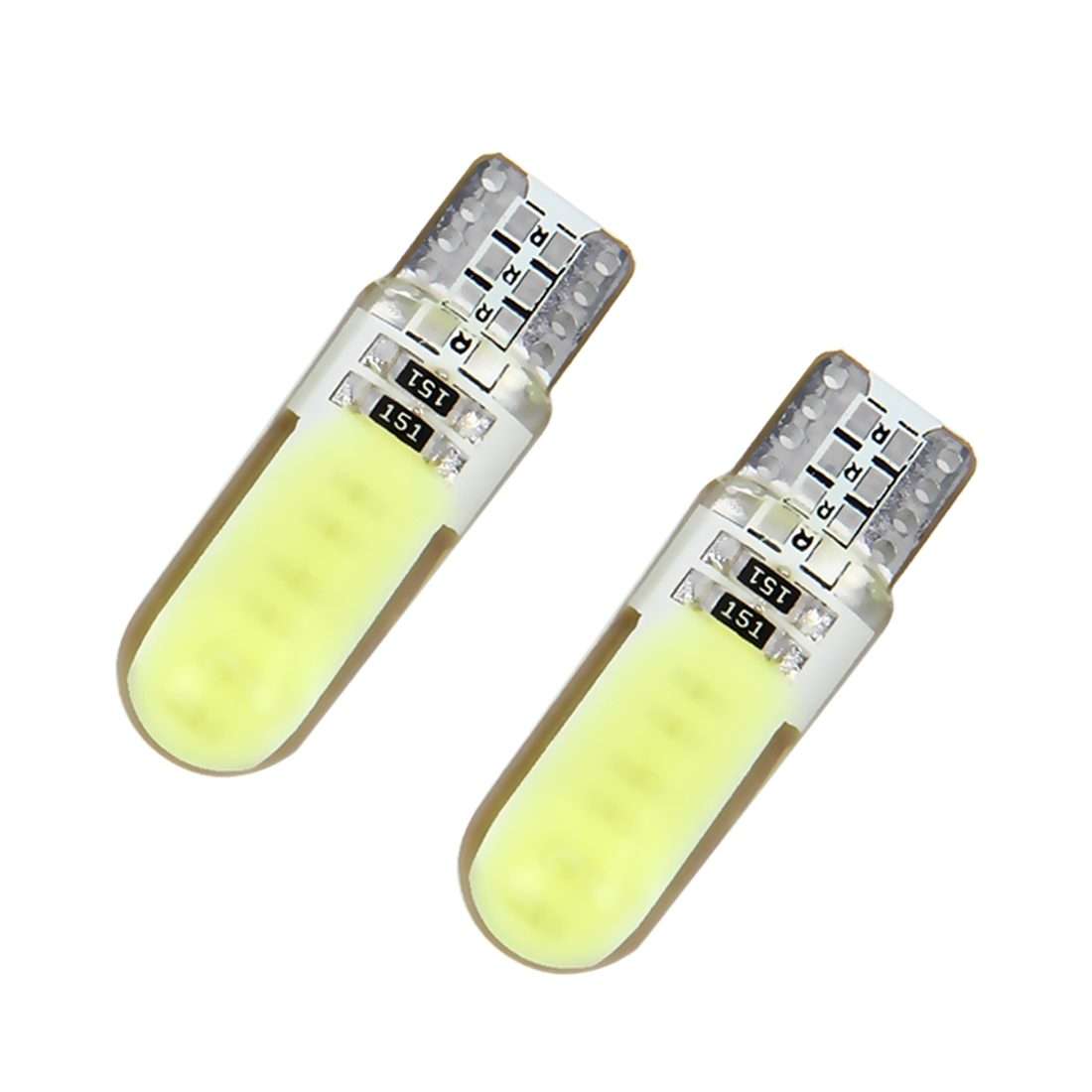 10 PCS T10 1.5W 90LM Car Clearance Light Marker Light, DC 12V(White Light)