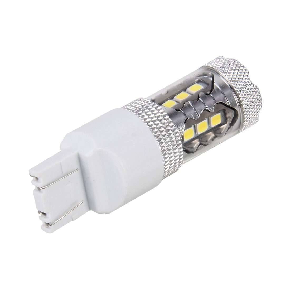 2 PCS T25 / 3156 5W 250LM 6000K Car Auto Turn Light Reversing Lights 16LEDs SMD ... (White Light)