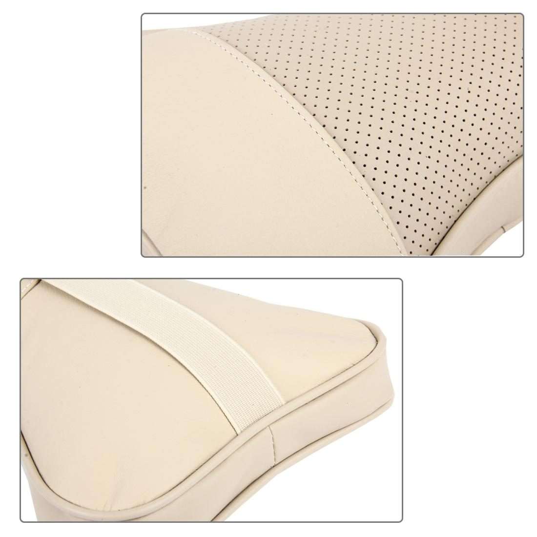 2 PCS MLC-06 Car Neck Pillow Soft Version Lovely Breathe Car Auto Head Neck Rest Cushi ... (Khaki)