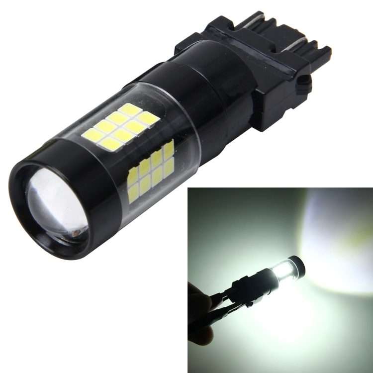 3517 7W 420LM 42LEDs DC 12V SMD-3528 Car Auto Brake Light Auto Reverse Lamp Reve ... (White Light)