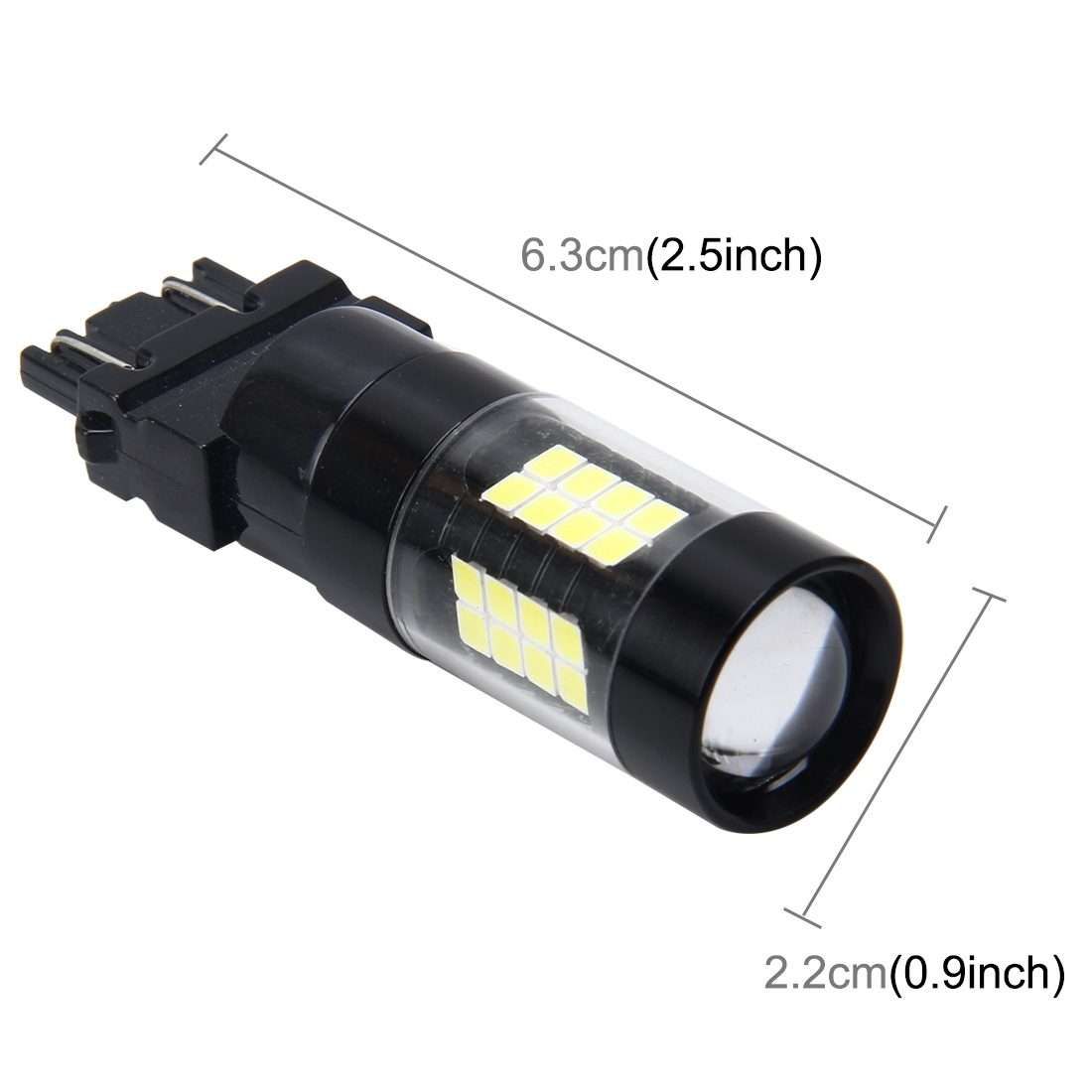 3517 7W 420LM 42LEDs DC 12V SMD-3528 Car Auto Brake Light Auto Reverse Lamp Reve ... (White Light)