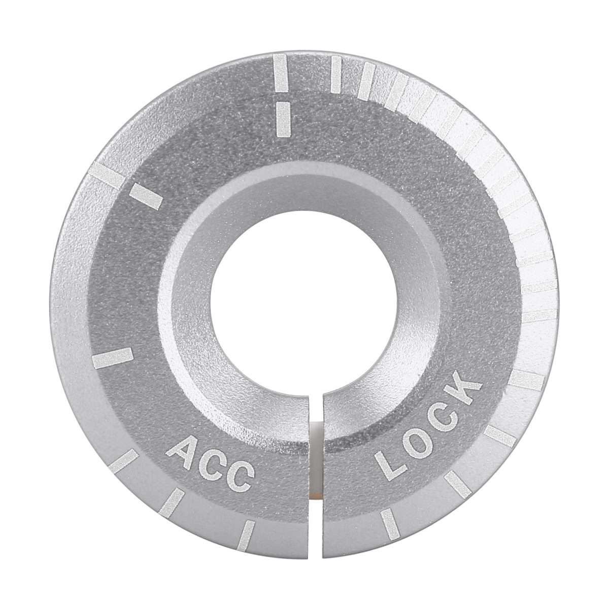 For Volkswagen Metal Ignition Key Ring, Diameter: 4.8cm (Silver)