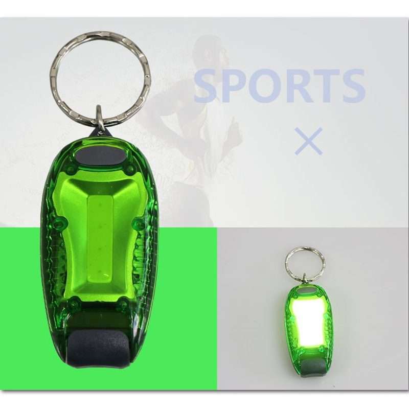 Multifunctional Portable Bicycle Taillight Helmet Light Running Warning Light Luminous ... (Green)