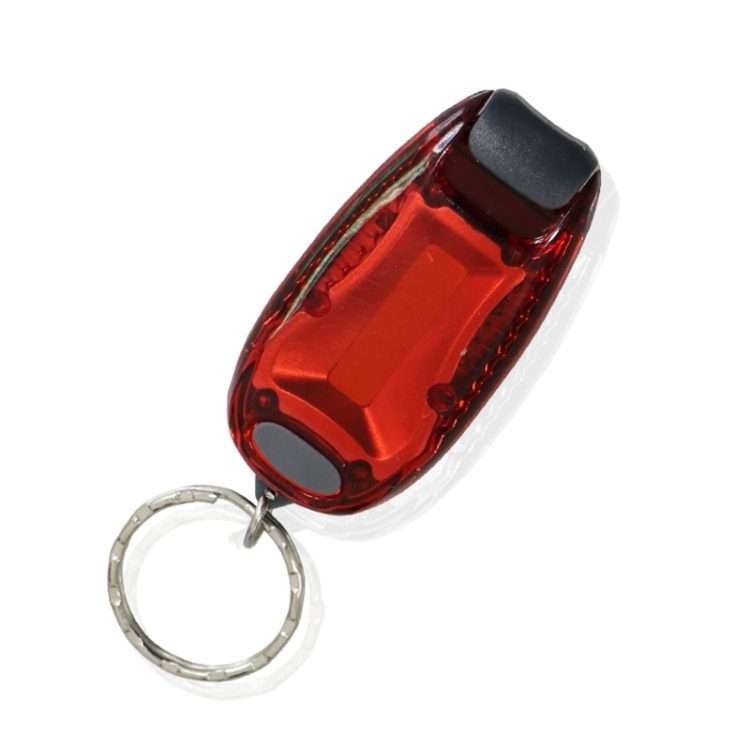 Multifunctional Portable Bicycle Taillight Helmet Light Running Warning Light Luminous K ... (Red)