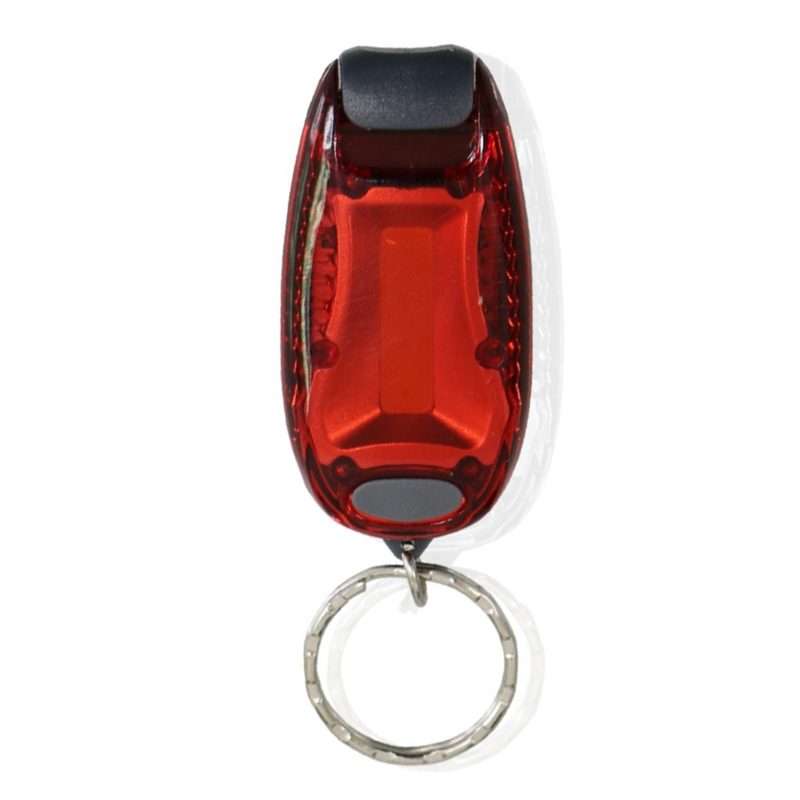 Multifunctional Portable Bicycle Taillight Helmet Light Running Warning Light Luminous K ... (Red)