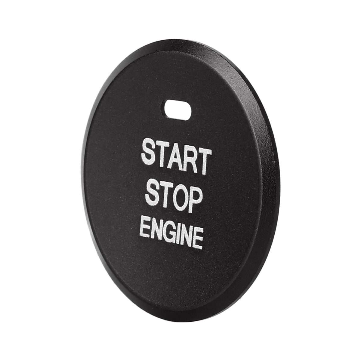 Car Engine Start Key Push Button Inner Ring Trim Sticker Decoration for Mazda Axela CX ... (Black)