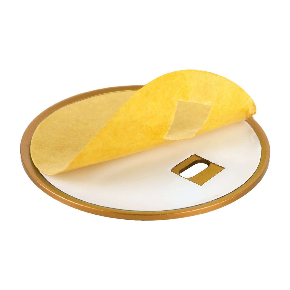 Car Engine Start Key Push Button Inner Ring Trim Sticker Decoration for Mazda Axela CX ... (Gold)