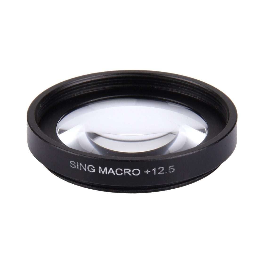 JUNESTAR Proffesional 37mm 12.5X Macro Lens Filter + Lens Protective Cap for GoPro & Xiaomi Xiaoyi