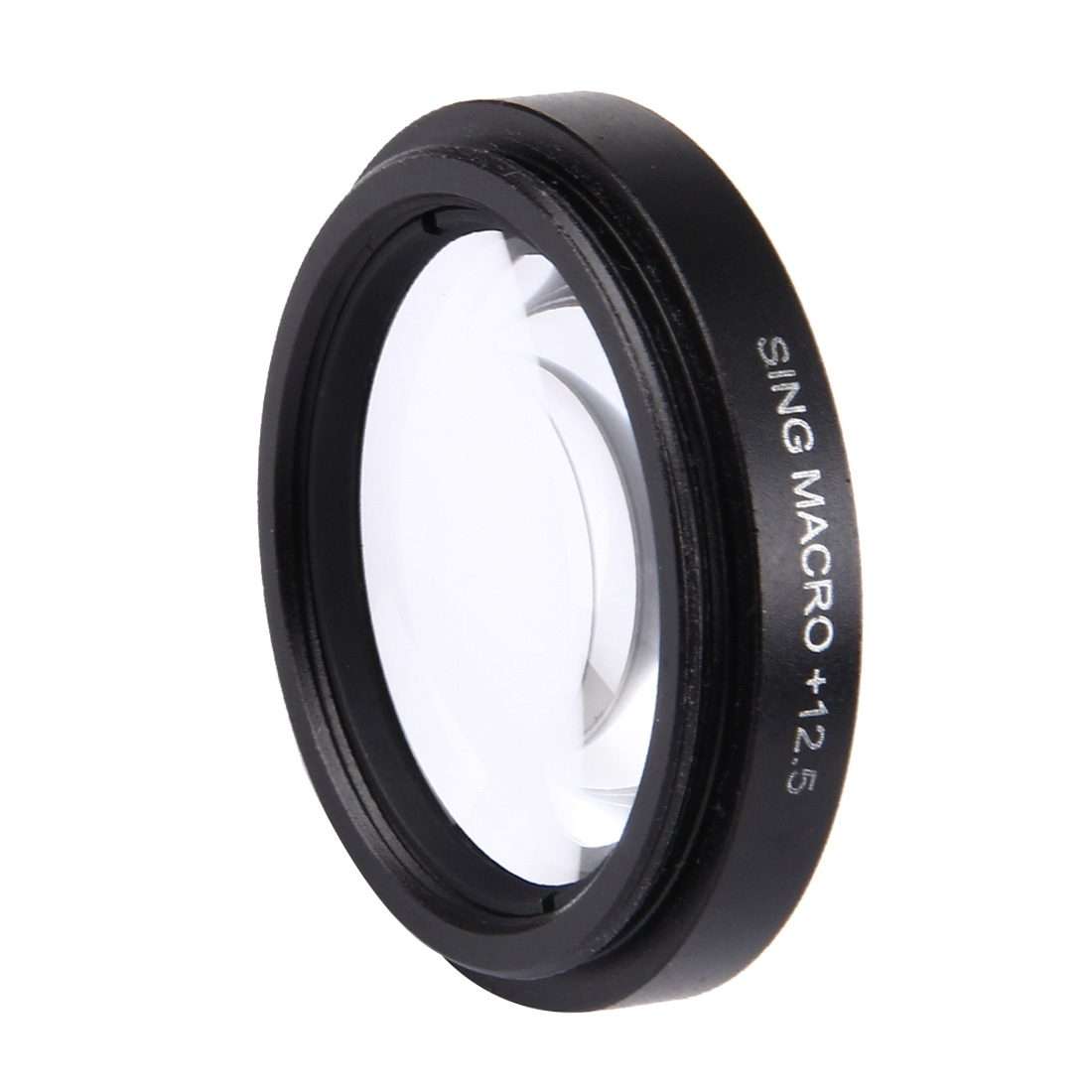 JUNESTAR Proffesional 37mm 12.5X Macro Lens Filter + Lens Protective Cap for GoPro & Xiaomi Xiaoyi