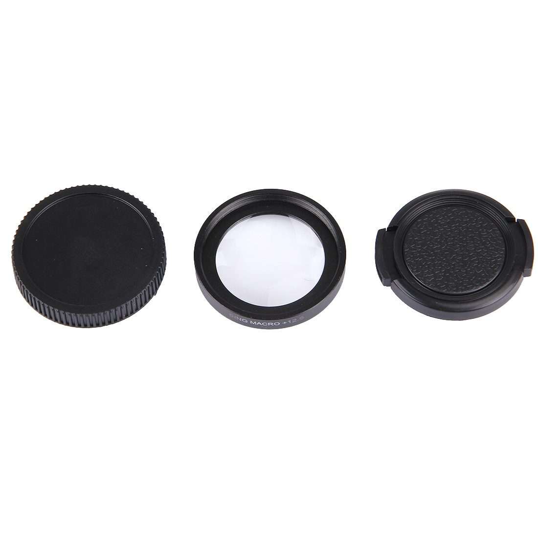 JUNESTAR Proffesional 37mm 12.5X Macro Lens Filter + Lens Protective Cap for GoPro & Xiaomi Xiaoyi
