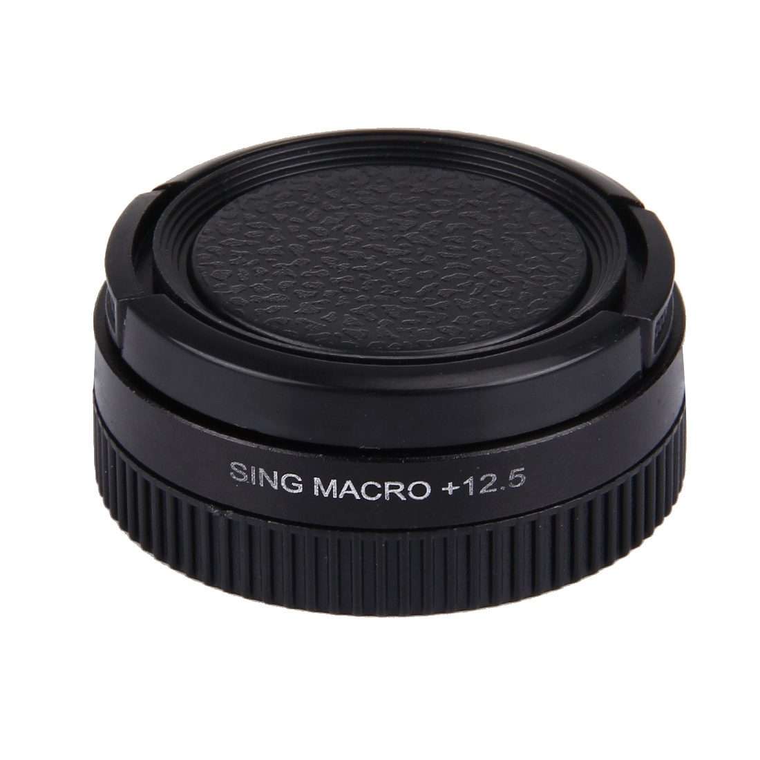 JUNESTAR Proffesional 37mm 12.5X Macro Lens Filter + Lens Protective Cap for GoPro & Xiaomi Xiaoyi