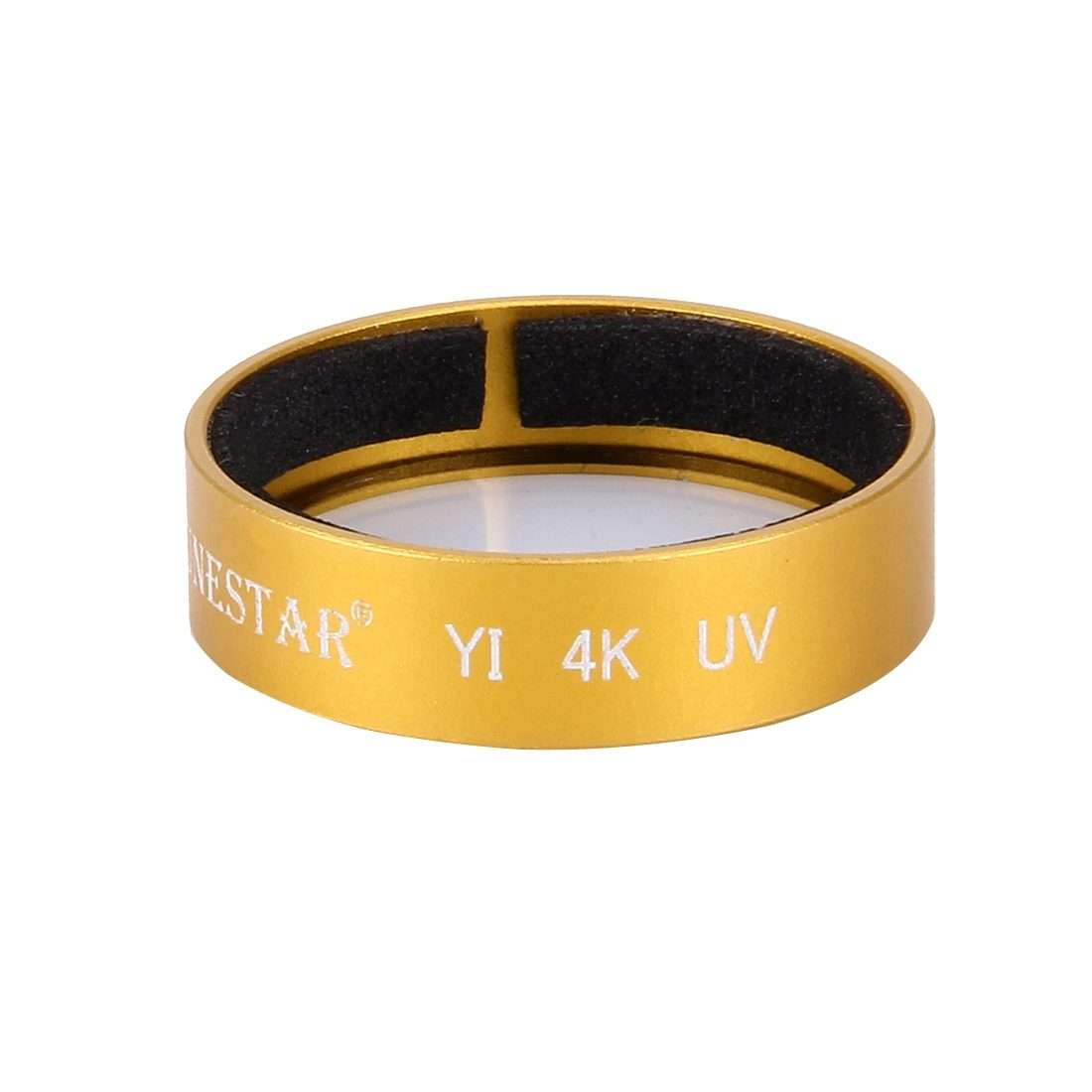 JUNESTAR for Xiaomi Xiaoyi Yi II 4K Sport Action Camera Proffesional UV Filter(Gold)