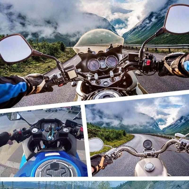 Cycling Helmet Adhesive Multi-Joint Arm Fixed Mount Set with J-Hook Buckle Mount & Adapter & Screw