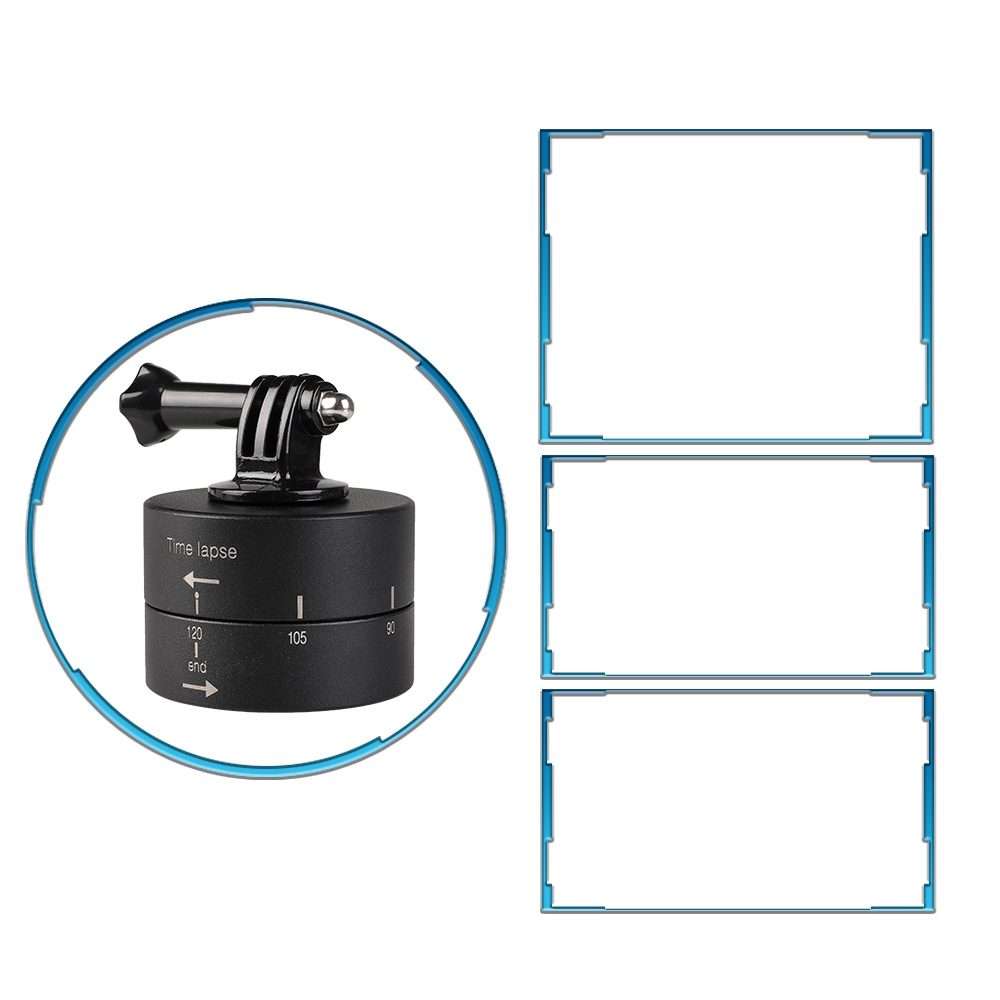 120min Auto Rotation Camera Mount for GoPro