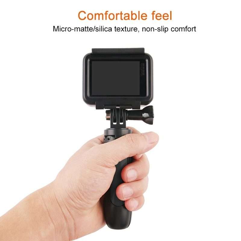 GP446 Multifunctional Mini Fixed Tripod for GoPro, Insta360, DJI and Other Action Cameras(Grey)