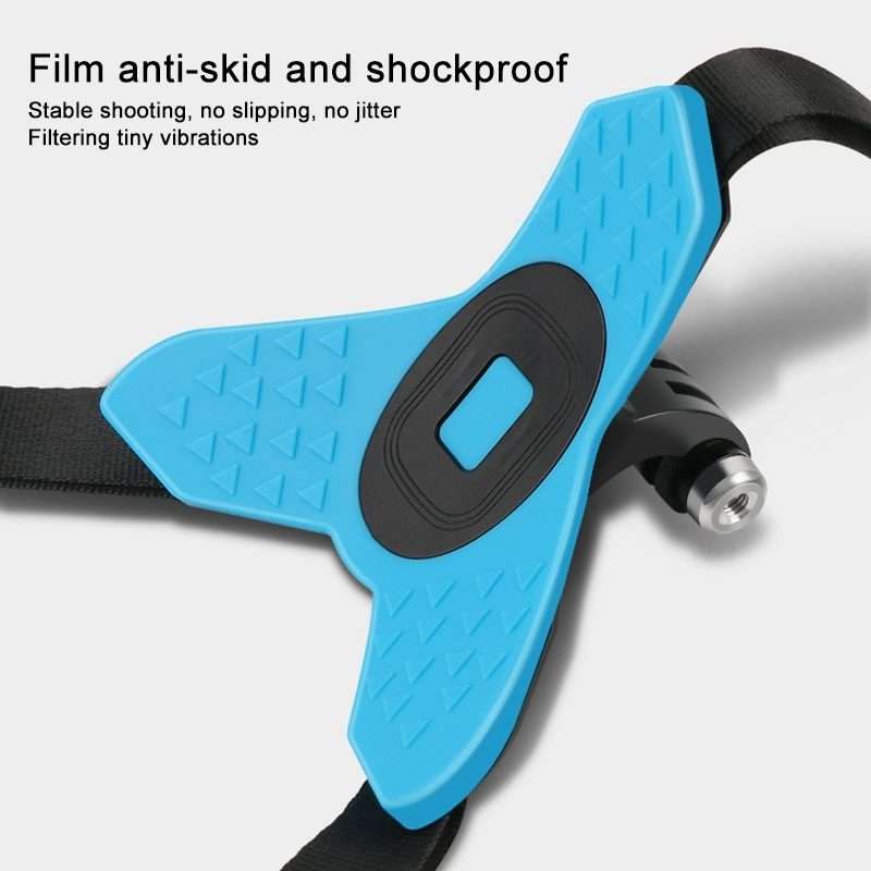Helmet Belt Mount + Border Frame Mount Protective Cage for GoPro HERO7 Black /6 /5