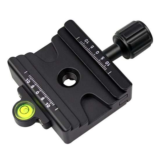 FCD-1 Dual-use Knob Quick Release Clamp Adapter Plate Mount for 39mm Arca / 32mm SLIDEFIX Quick Re