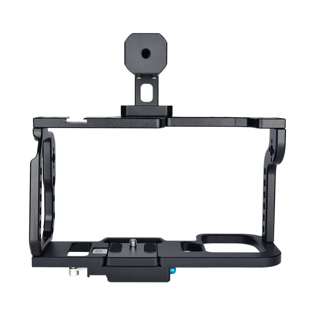 YELANGU C9-A YLG0911A Handle Video Camera Cage Stabilizer for DJI BMPCC 4K(Black)