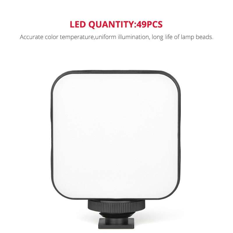 YELANGU LED01 49 LED Video Light for Camera / Video Camcorder (Black)