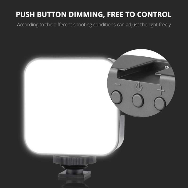 YELANGU LED01 49 LED Video Light for Camera / Video Camcorder (Black)