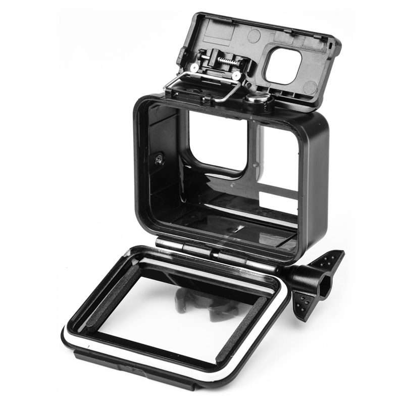 50m Waterproof Housing Protective Case with Buckle Basic Mount & Screw for GoPro HERO1 ... (Black)