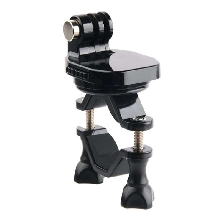 GP433 Bicycle Motorcycle Handlebar Mount for GoPro, Insta360, DJI and Other Action Cameras(Black)