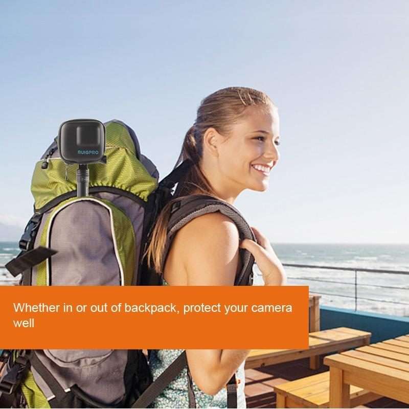 RUIGPRO Super Mini EVA Storage Protective Case Box for GoPro Hero11 Black / HERO10 Bla ... (Black)