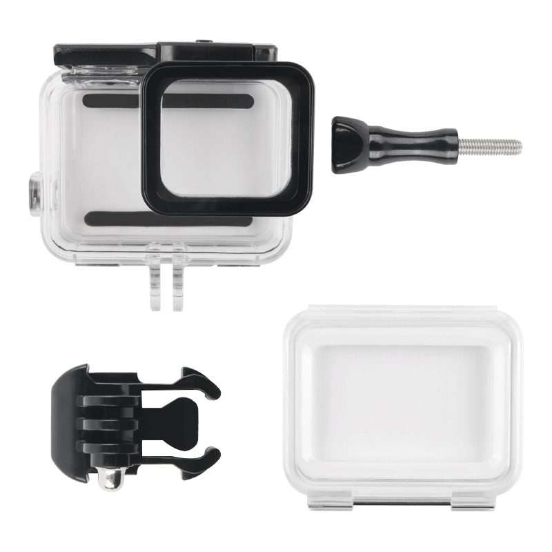 45m Waterproof Housing Protective Case + Touch Screen Back Cover for GoPro NEW H ... (Transparent)