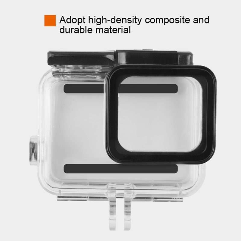 45m Waterproof Housing Protective Case + Touch Screen Back Cover for GoPro NEW H ... (Transparent)
