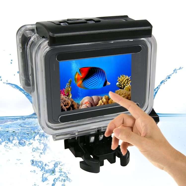 For GoPro NEW HERO /HERO6 /5 Touch Screen 45m Waterproof Housing Protective Case with Buckle Basic