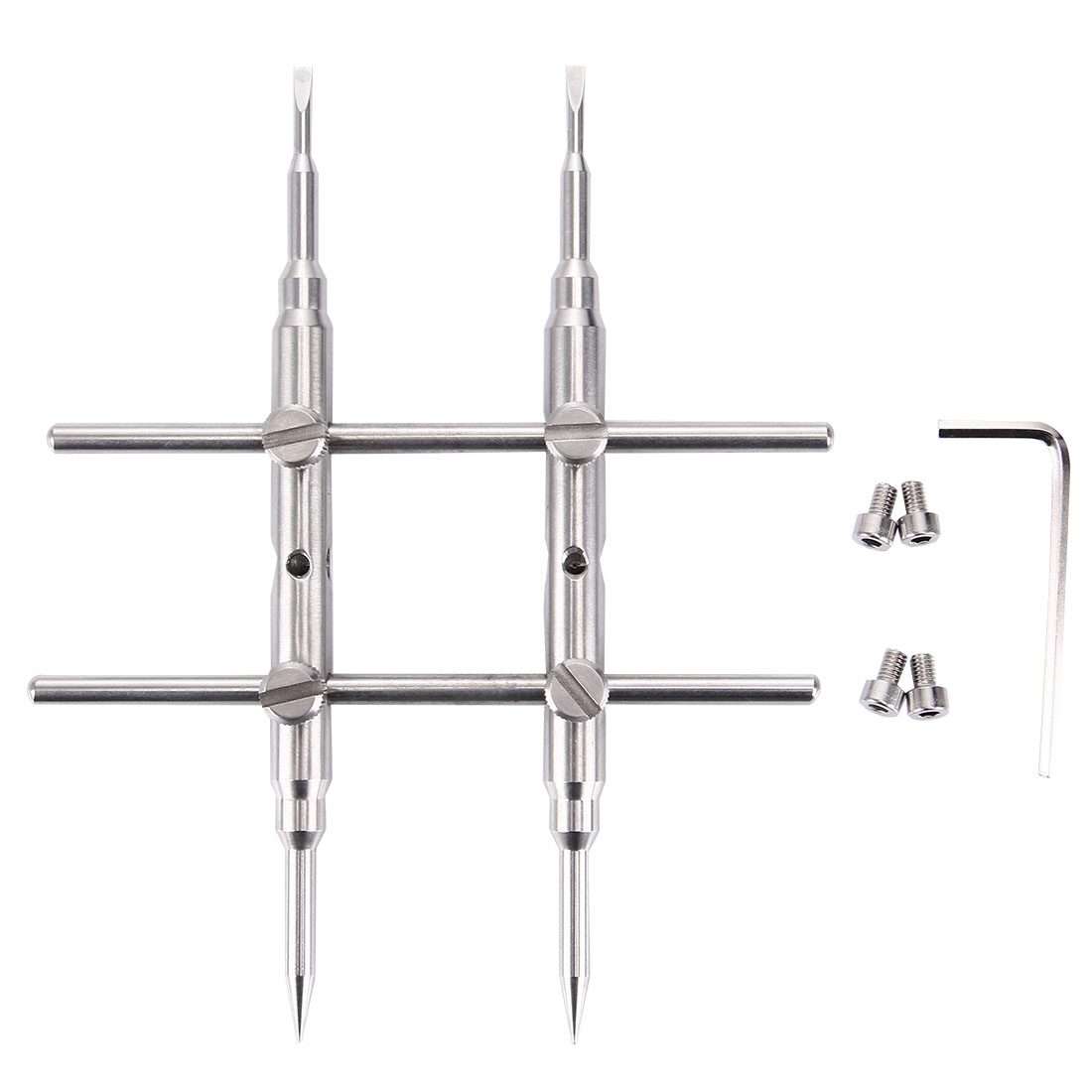 3K-01 Professional DSLR Camera Lens Stainless Steel Spanner Wrench Open Repair Tool