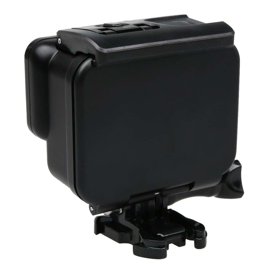 2 in 1 for GoPro HERO6 /5 Touch Screen Back Cover + 45m Waterproof Housing Protective ... (Black)