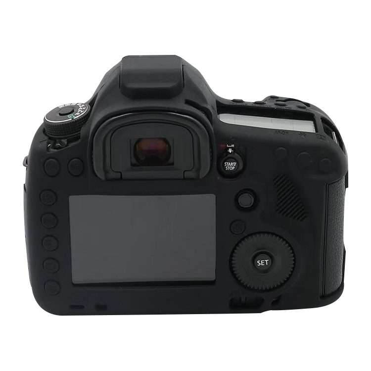 For Canon EOS 5DS Soft Silicone Protective Case (Red)