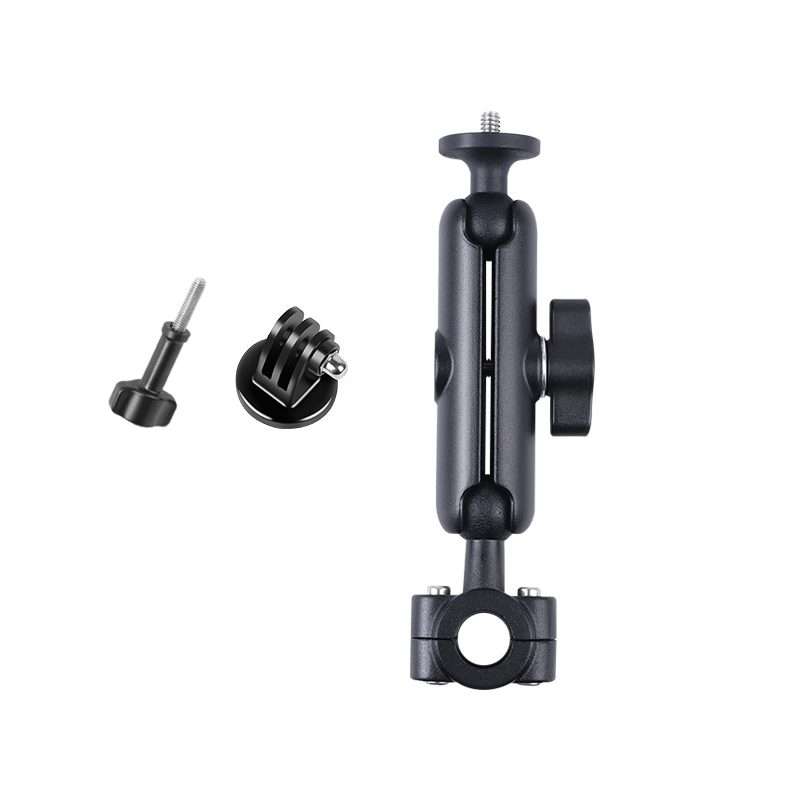 21mm Ballhead Car Front Seat Handlebar Fixed Mount Holder with Tripod Adapter & Screw for GoPro, I