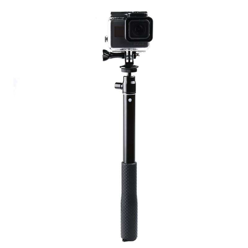 30-93cm Grip Foldable Tripod Holder Multi-functional Selfie Stick Monopod for GoPro, Insta360, DJI