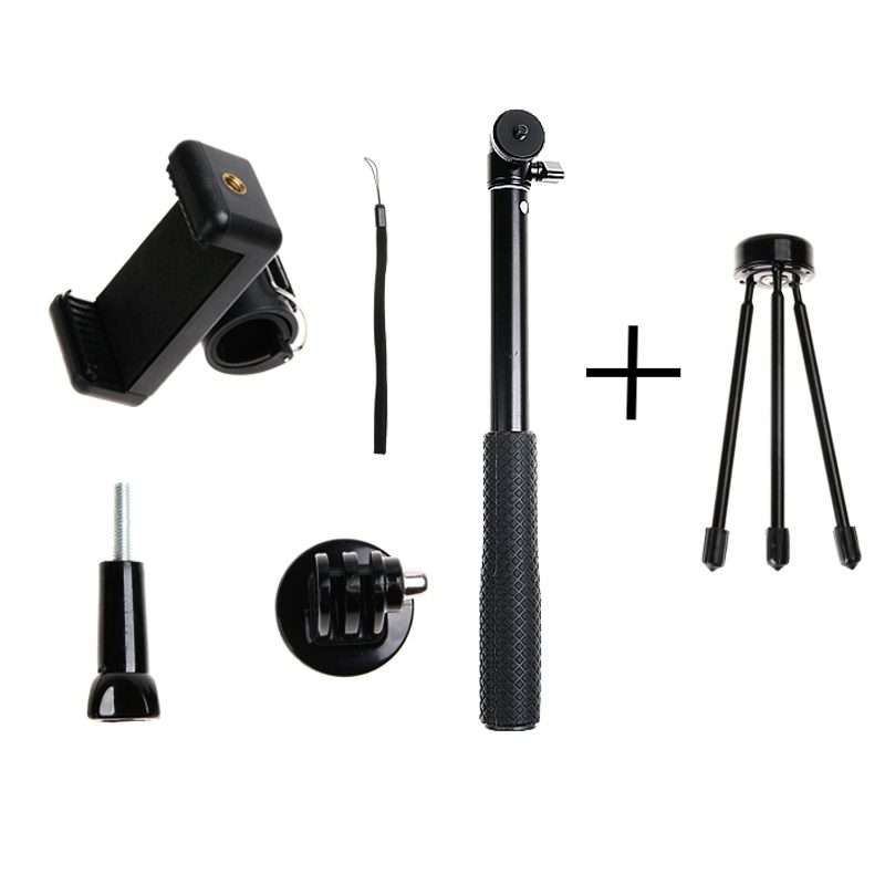 30-93cm Grip Foldable Tripod Holder Multi-functional Selfie Stick Monopod for GoPro, Insta360, DJI