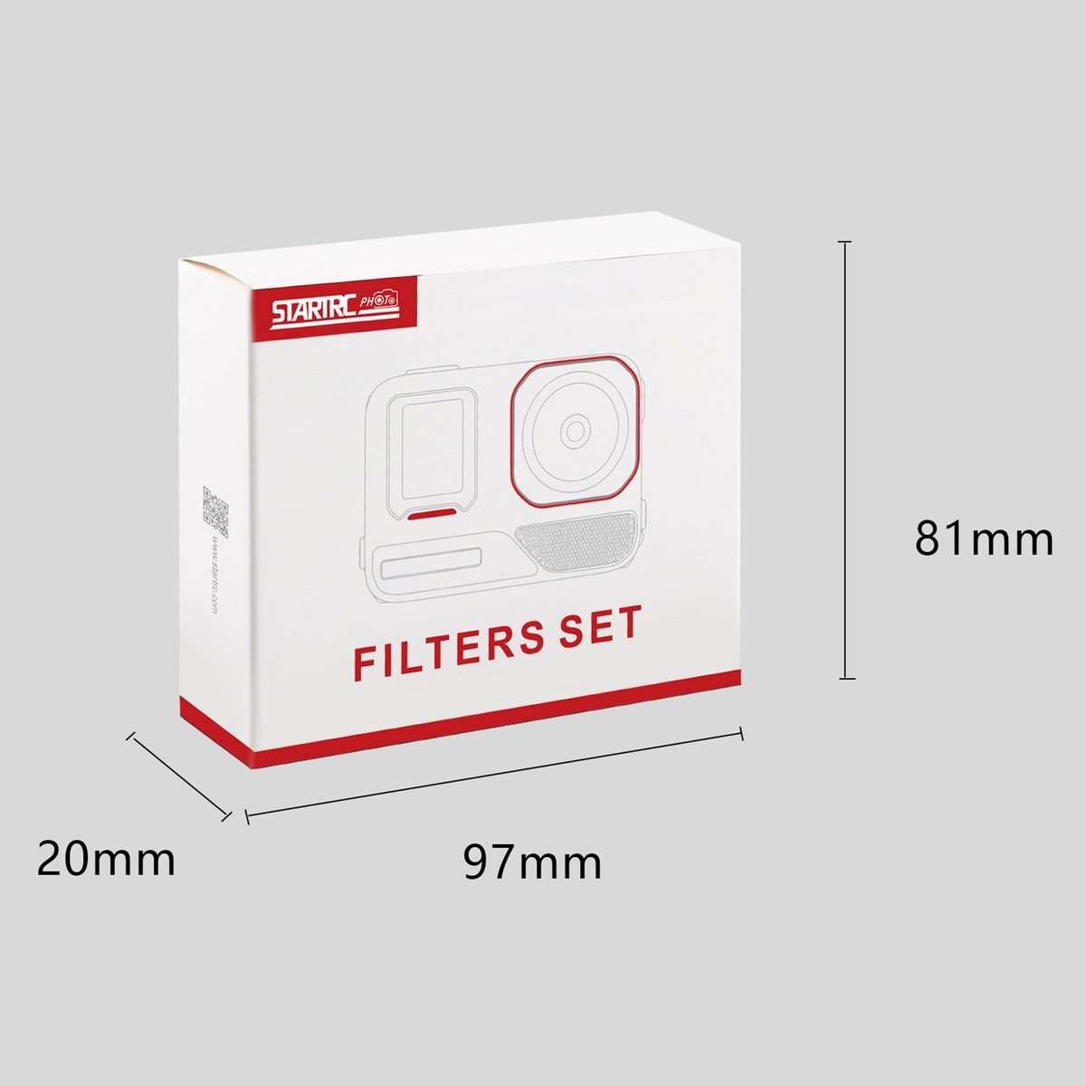 For Insta360 Ace Pro 2 STARTRC 4 in 1 PL ND8 ND16 ND32 Camera Lens Filter