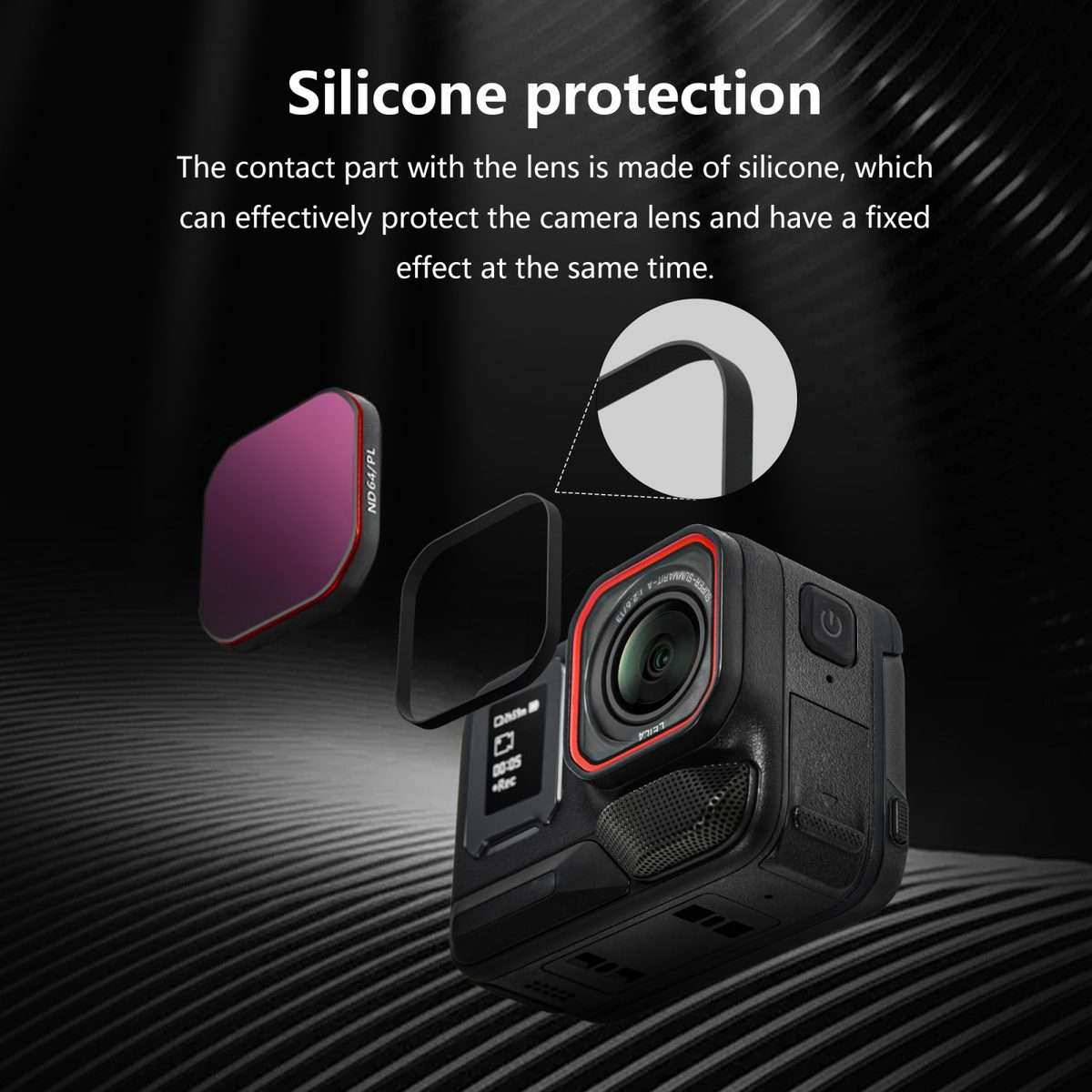 For Insta360 Ace Pro 2 STARTRC 4 in 1 ND16PL ND32PL ND64PL ND128PL Camera Lens Filter