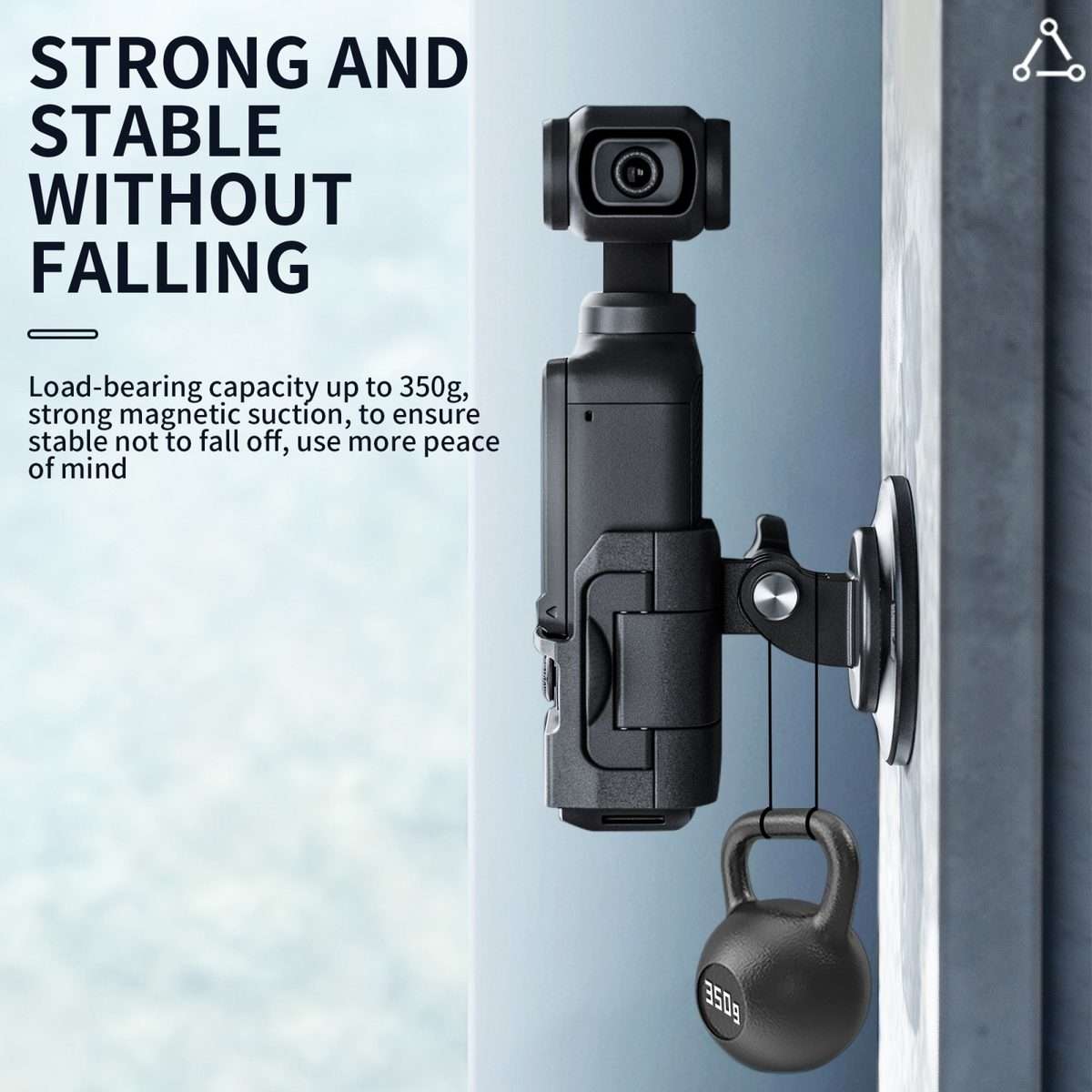 STARTRC Magnetic Base 1/4 Interface Metal Mount (Black)