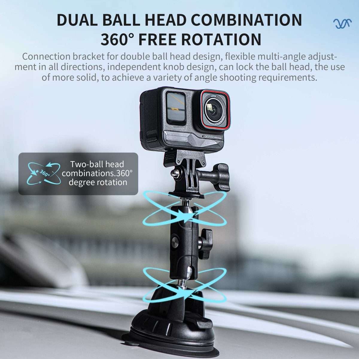 STARTRC Suction Cup Holder Bracket (Black)