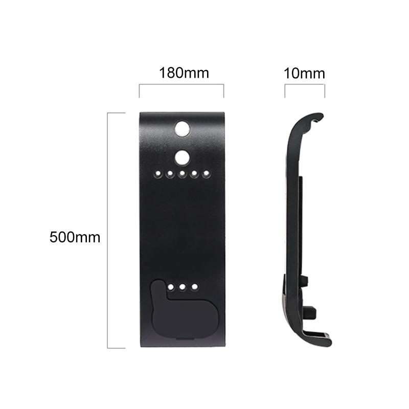 BS Plastic Battery Side Interface Cover with Silicone Plug for GoPro HERO13 Black /12 Black /11 Bl