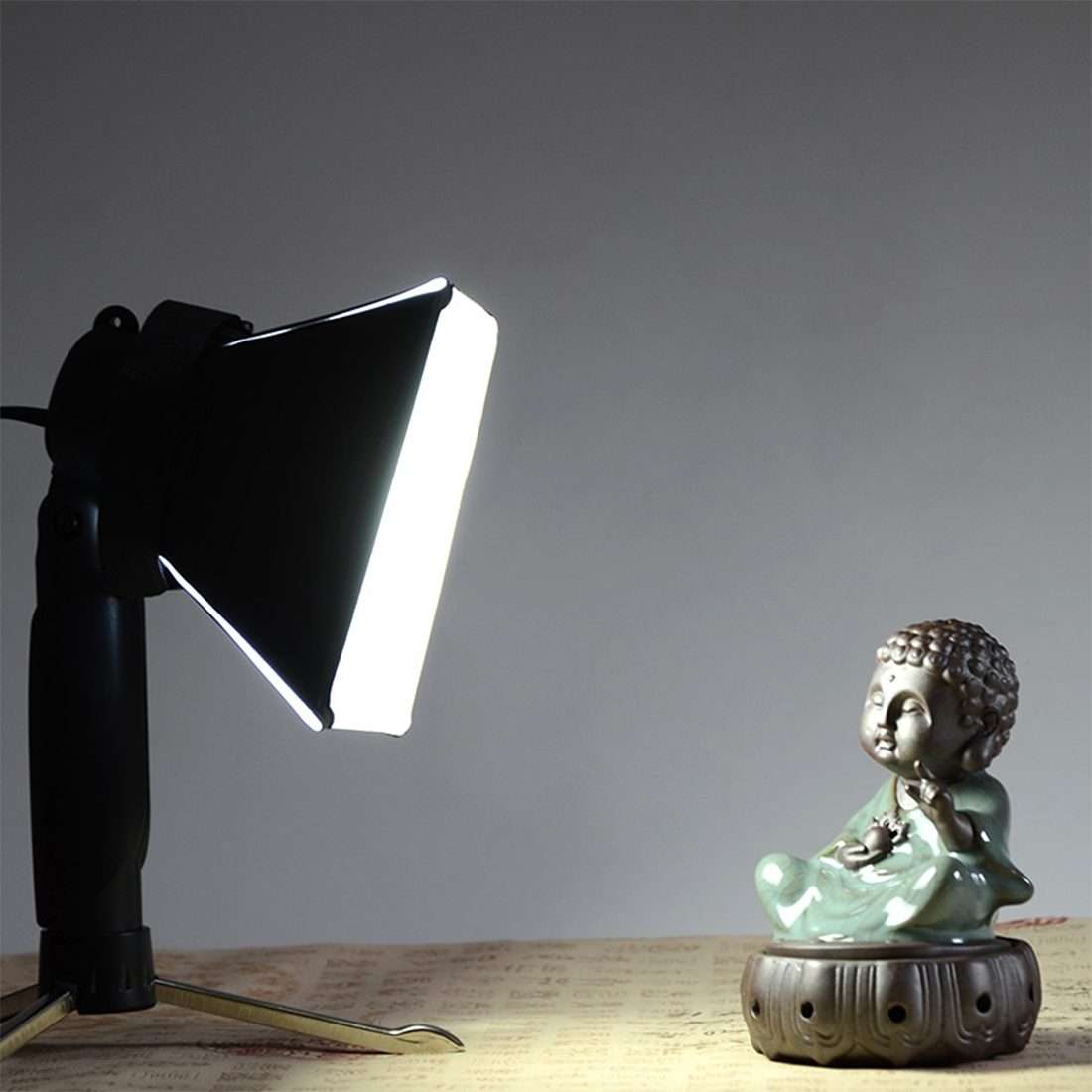Foldable Soft Diffuser Softbox Cover for External Flash Light , Size: 10cm x 13cm