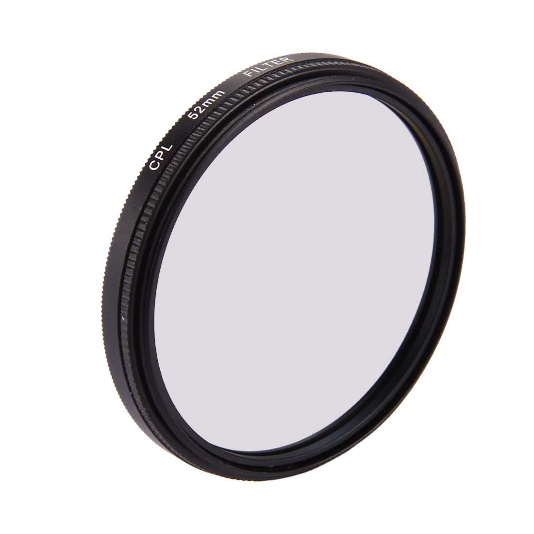 52mm 3 in 1 Round Circle CPL Lens Filter with Cap for GoPro HERO7 Black/6 /5