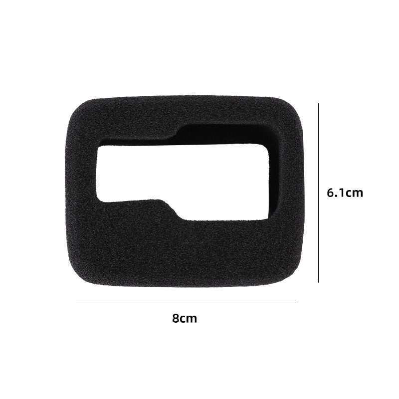 For Insta360 Ace Pro Sponge Foam Windshield Housing Case (Black)