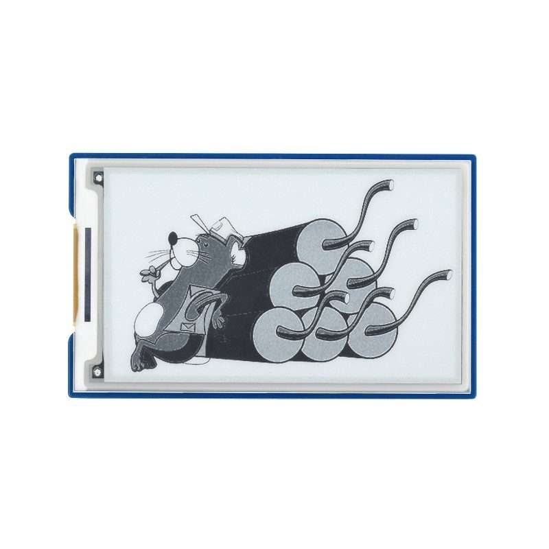 Waveshare 3.7 inch 480x280 Pixel E-Paper E-Ink Display Module for Raspberry Pi Pico, 4 Grayscale,