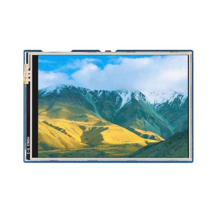 WAVESHARE 3.5 inch 65K Colors 480 x 320 Touch Display Module for Raspberry Pi Pico, SPI Interface