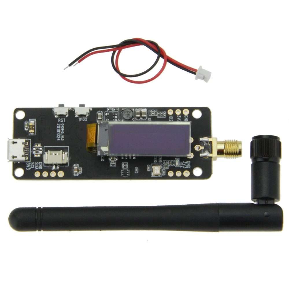 TTGO T-Journal Lens Camera Module OV2640 SMA WiFi 0.91 OLED Development Board with 3dbi Antenna